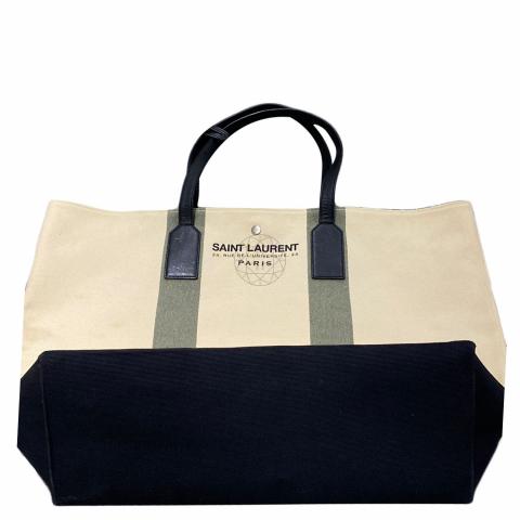 St laurent canvas discount tote